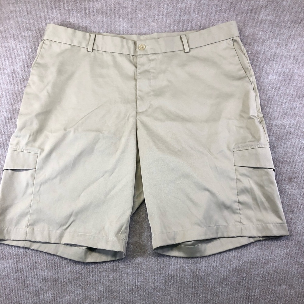 Men's Beige Cargo Shorts